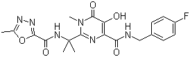 Struktur image of Raltegravir