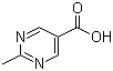 Struktur image of 2-Methyl-5-pyrimidinecarboxylic acid