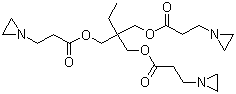 Struktur image of 2-((3-Aziridin-1-ylpropionyl)methyl)-2-ethylpropane-1,3-diyl bis(aziridine-1-propionate)