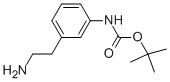 Struktur image of [3-(2-Amino-ethyl)phenyl]-carbamic acid tert-butyl ester