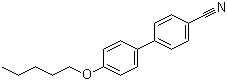 Struktur image of 4-Pentyloxy-4'-cyanobiphenyl