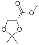 Struktur image of Methyl (R)-(+)-2,2-dimethyl-1,3-dioxolane-4-carboxylate
