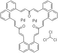 Struktur image of Tris(dibenzylideneacetone)dipalladium(0) chloroform adduct