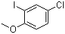 Struktur image of 4-Chloro-2-iodoanisole