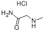 Struktur image of 2-(Methylamino)acetamide hydrochloride
