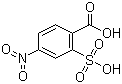 Struktur image of 2-Carboxy-5-nitrobenzene sulfonic acid potassium salt
