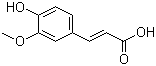 Struktur image of trans-Ferulic acid