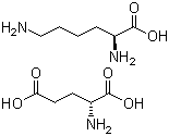 Struktur image of L-Lysine L-glutamate