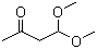 Struktur image of 1,1-Dimethoxy butanone-3