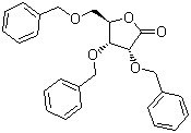 Struktur image of (3R,4R,5R)-3,4-Bis(benzyloxy)-5-((benzyloxy)methyl)dihydrofuran-2(3H)-one