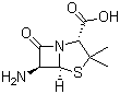 Struktur image of 6-Aminopenicillanic acid