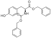 Struktur image of (S)-Benzyl 2-(((benzyloxy)carbonyl)amino)-3-(4-hydroxyphenyl)propanoate