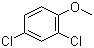 Struktur image of 2,4-Dichloroanisole