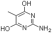 Struktur image of 2-Amino-4,6-dihydroxy-5-methylpyrimidine
