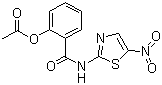 Struktur image of Nitazoxanide