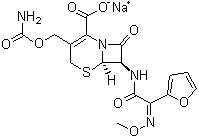 Struktur image of Cefuroxime sodium