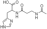 Struktur image of N-Acetyl-L-carnosine