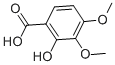 Struktur image of 3,4-Dimethoxy-2-hydroxybenzoic acid