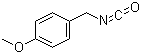 Struktur image of 4-Methoxybenzylisocyanate