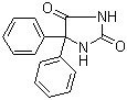 Struktur image of 5,5-Diphenylhydantoin