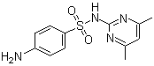 Struktur image of Sulfadimidine
