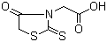 Struktur image of Rhodanine-3-acetic acid