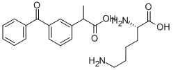 Struktur image of Ketoprofen lysinate