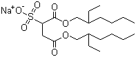 Struktur image of Dioctyl sulfosuccinate sodium salt