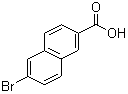 Struktur image of 6-Bromo-2-naphthoic acid