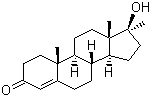 Struktur image of 17-alpha-Methyltestosterone