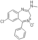 Struktur image of Chlordiazepoxide