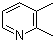 Struktur image of 2,3-Dimethylpyridine