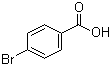 Struktur image of 4-Bromobenzoic acid