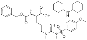 Struktur image of Z-Arg(Mbs)-OH.DCHA