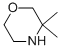 Struktur image of 3,3-Dimethylmorpholine