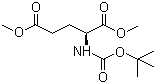 Struktur image of (R)-N-Boc-Glutamic acid-1,5-dimethyl ester