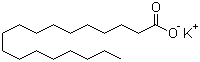 Struktur image of Potassium stearate