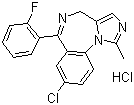 Struktur image of Midazolam hydrochloride