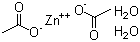 Struktur image of Calprona zinc acetate feed grade