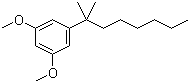 Struktur image of 1-(1,1-Dimethylheptyl)-3,5-dimethoxybenzene