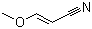 Struktur image of 3-Methoxyacrylonitrile