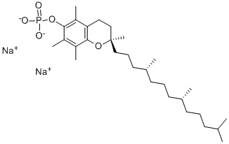 Struktur image of (+/-)-alpha-Tocopherol phosphate disodium salt