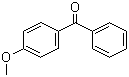 Struktur image of 4-Methoxybenzophenone
