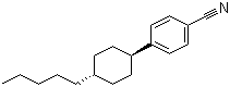 Struktur image of 4-(trans-4'-n-Pentylcyclohexyl)benzonitrile