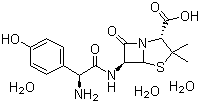 Struktur image of Amoxicillin 3-hydrate