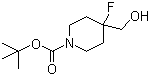 Struktur image of 1-Boc-4-Fluoro-4-(hydroxymethyl)piperidine
