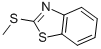 Struktur image of 2-(Methylmercapto)benzothiazole