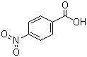 Struktur image of p-Nitrobenzoic acid