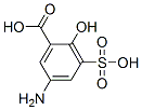 Struktur image of 5-Amino-3-sulfosalicylic acid