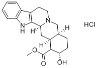 Struktur image of Rauwolscine hydrochloride